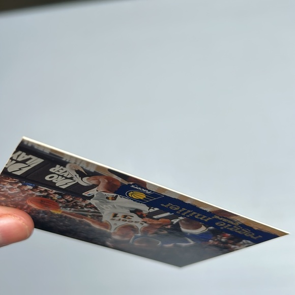 Reggie Miller Pacers 1995 NBA HOOPS #68 Trading Card - Picture 8 of 10